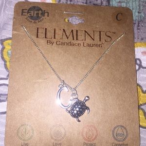 “C” Turtle Necklace